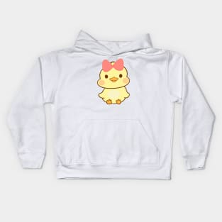 cute duck Kids Hoodie